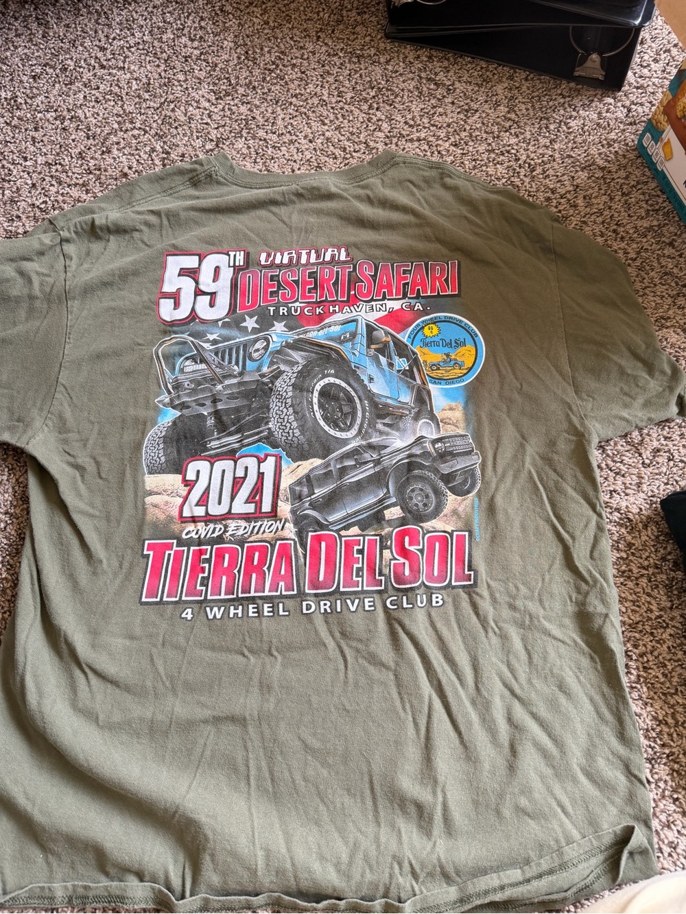 59th Virtual Desert Safari Men’s T-shirt